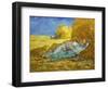 'The Siesta' or 'After Millet', 1889-1890-Vincent van Gogh-Framed Giclee Print