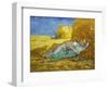 'The Siesta' or 'After Millet', 1889-1890-Vincent van Gogh-Framed Giclee Print