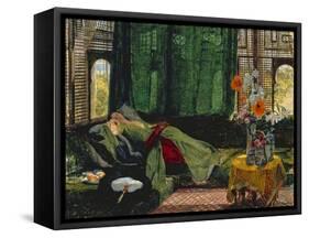 The Siesta-John Frederick Lewis-Framed Stretched Canvas