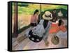 The Siesta-Paul Gauguin-Framed Stretched Canvas