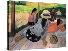 The Siesta-Paul Gauguin-Stretched Canvas