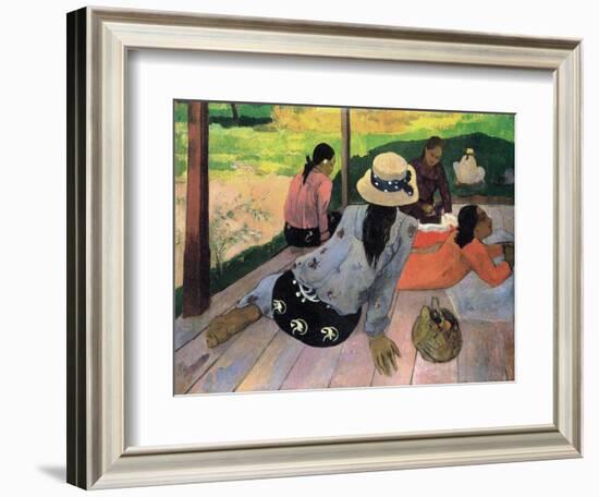 The Siesta-Paul Gauguin-Framed Art Print