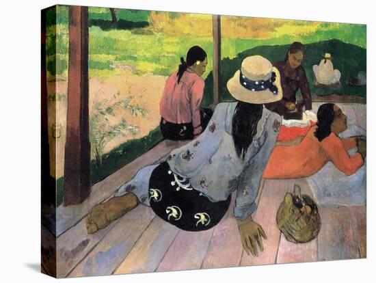 The Siesta-Paul Gauguin-Stretched Canvas