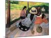 The Siesta-Paul Gauguin-Mounted Art Print