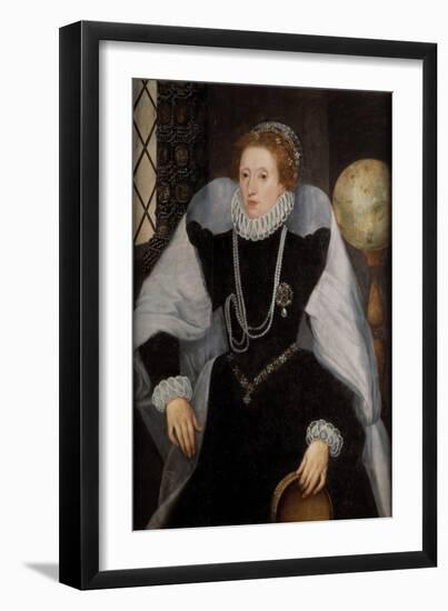 The Sieve Portrait of Queen Elizabeth I-Quentin Massys-Framed Premium Giclee Print