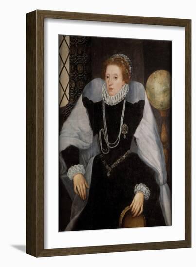 The Sieve Portrait of Queen Elizabeth I-Quentin Massys-Framed Giclee Print