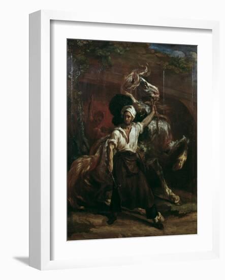 The Sign Board of the Farrier-Théodore Géricault-Framed Giclee Print