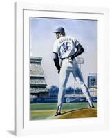 The Sign (New York Mets Dwight Gooden)-Jack Lane-Framed Collectable Print