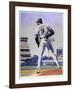 The Sign (New York Mets Dwight Gooden)-Jack Lane-Framed Art Print