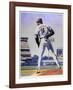 The Sign (New York Mets Dwight Gooden)-Jack Lane-Framed Art Print