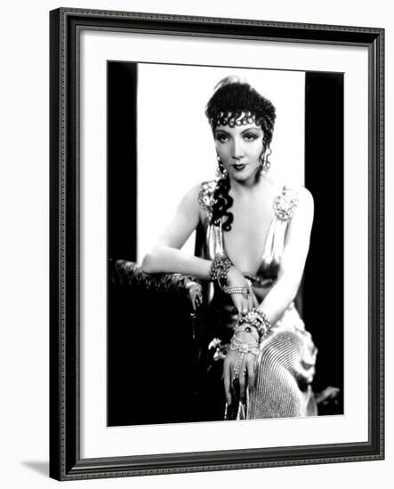 The Sign of the Cross, Claudette Colbert, 1932-null-Framed Photo