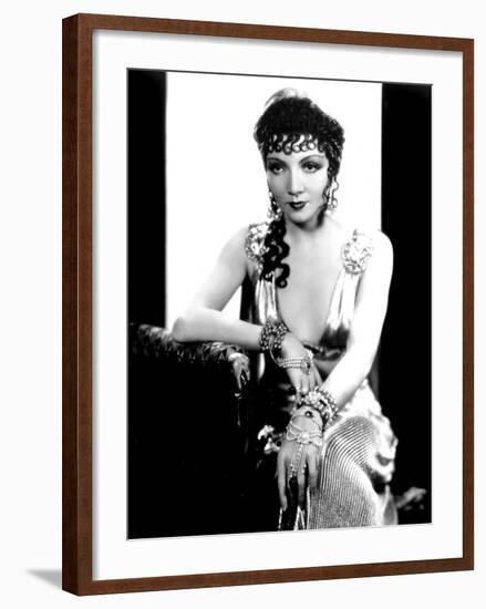 The Sign of the Cross, Claudette Colbert, 1932-null-Framed Photo