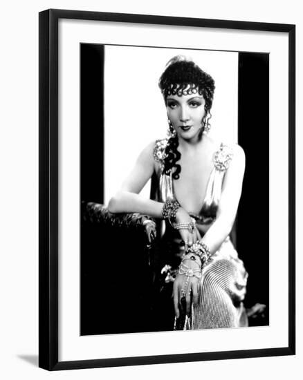 The Sign of the Cross, Claudette Colbert, 1932-null-Framed Photo