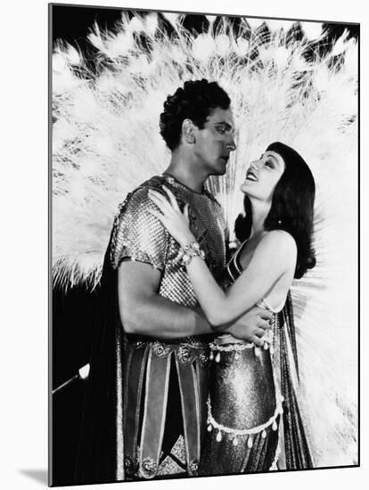 The Sign Of The Cross, Fredric March, Claudette Colbert, 1932-null-Mounted Photo