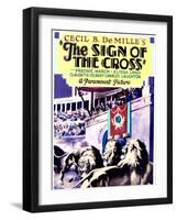 The Sign of the Cross - Movie Poster Reproduction-null-Framed Photo