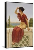 The Signal, 1899-John William Godward-Framed Stretched Canvas