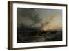 The Signal, C.1860 (Oil on Canvas)-James Webb-Framed Giclee Print