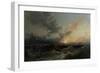 The Signal, C.1860 (Oil on Canvas)-James Webb-Framed Giclee Print