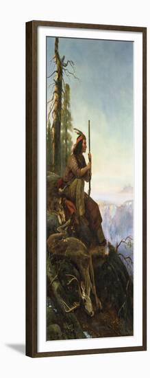 The Signal Fire, 1880-William Hahn-Framed Giclee Print