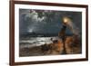 The Signal-Edward Moran-Framed Giclee Print