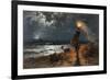 The Signal-Edward Moran-Framed Giclee Print