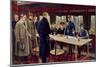 The Signing of the Armistice on 11th November 1918 at 5 A.M., 1918-null-Mounted Giclee Print