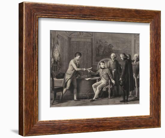 The Signing of the Concordat Between France and the Holy See on 15th July 1801-Francois Gerard-Framed Giclee Print