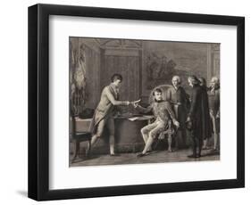 The Signing of the Concordat Between France and the Holy See on 15th July 1801-Francois Gerard-Framed Giclee Print