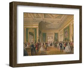 'The Signing of the Marriage Attestation Deed', 1863-Robert Dudley-Framed Giclee Print