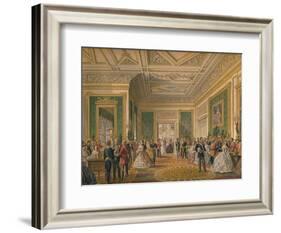 'The Signing of the Marriage Attestation Deed', 1863-Robert Dudley-Framed Giclee Print