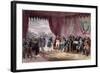 The Signing of the Treaty of Mortefontaine, 30th September 1800-Victor Jean Adam-Framed Giclee Print