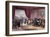 The Signing of the Treaty of Mortefontaine, 30th September 1800-Victor Jean Adam-Framed Giclee Print