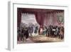 The Signing of the Treaty of Mortefontaine, 30th September 1800-Victor Jean Adam-Framed Giclee Print