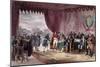 The Signing of the Treaty of Mortefontaine, 30th September 1800-Victor Jean Adam-Mounted Giclee Print