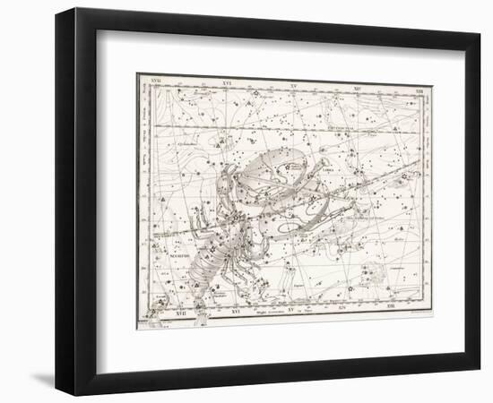 The Signs of Scorpio and Libra-null-Framed Photographic Print