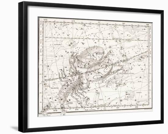 The Signs of Scorpio and Libra-null-Framed Photographic Print