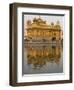 The Sikh Golden Temple Reflected in Pool, Amritsar, Punjab State, India-Eitan Simanor-Framed Photographic Print