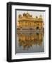 The Sikh Golden Temple Reflected in Pool, Amritsar, Punjab State, India-Eitan Simanor-Framed Photographic Print