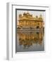 The Sikh Golden Temple Reflected in Pool, Amritsar, Punjab State, India-Eitan Simanor-Framed Photographic Print