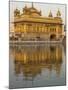 The Sikh Golden Temple Reflected in Pool, Amritsar, Punjab State, India-Eitan Simanor-Mounted Photographic Print