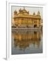 The Sikh Golden Temple Reflected in Pool, Amritsar, Punjab State, India-Eitan Simanor-Framed Photographic Print