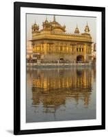 The Sikh Golden Temple Reflected in Pool, Amritsar, Punjab State, India-Eitan Simanor-Framed Photographic Print