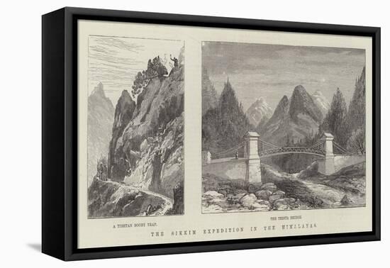 The Sikkim Expedition in the Himalayas-null-Framed Stretched Canvas