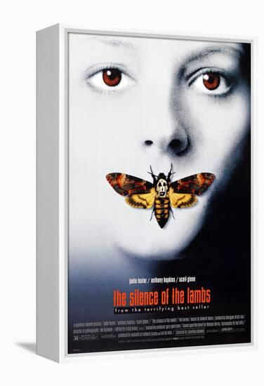 THE SILENCE OF THE LAMBS [1991], directed by JONATHAN DEMME.-null-Framed Stretched Canvas