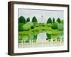 The Silent Lake-Mark Baring-Framed Giclee Print