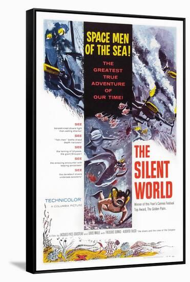 The Silent World-null-Framed Stretched Canvas