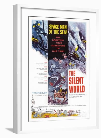 The Silent World-null-Framed Art Print