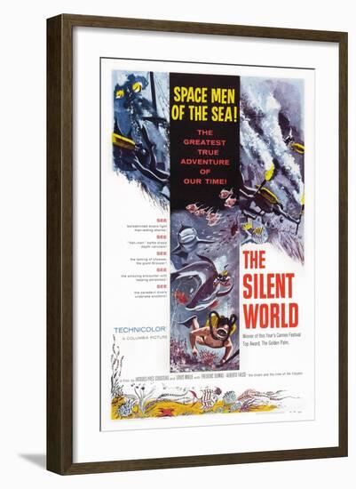 The Silent World-null-Framed Art Print