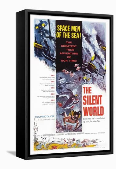 The Silent World-null-Framed Stretched Canvas