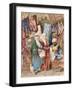 The Silk Bazaar-Amedeo Preziosi-Framed Giclee Print